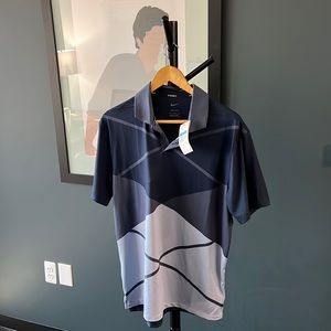 New with tags Nike dri-fit golf shirt.